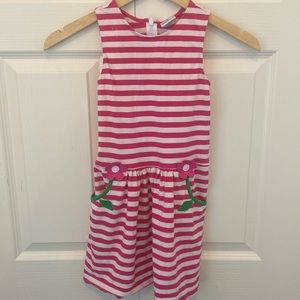 Pink & White Striped Dress